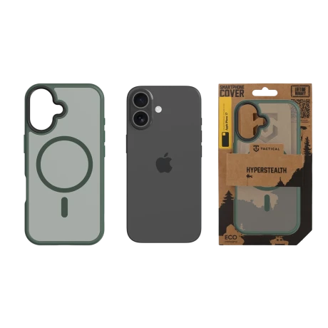 Husa Tactical MagForce Hyperstealth pentru Apple iPhone 17, Verde Padure