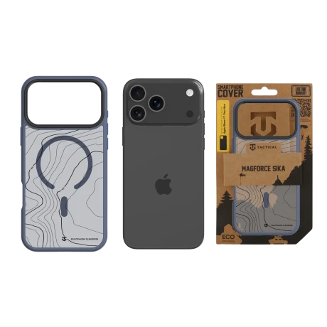 Husa Tactical MagForce Hyperstealth Sika pentru Apple iPhone 17 Pro Max, Albastru Intens