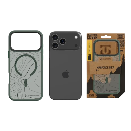 Husa Tactical MagForce Hyperstealth Sika pentru Apple iPhone 17 Pro Max, Verde Padure