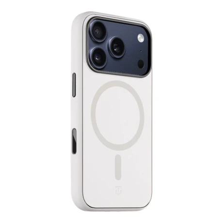 Husa Tactical MagForce SmoothIsFast pentru Apple iPhone 17 Pro, culoare creta
