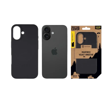 Husa Tactical MagForce Velvet Smoothie pentru Apple iPhone 17 Asphalt