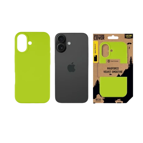 Husa Tactical MagForce Velvet Smoothie pentru Apple iPhone 17, culoare Avocado