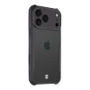 Husa Tactical Quantum Stealth pentru Apple iPhone 17 Pro Max, transparenta/neagra