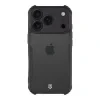 Husa Tactical Quantum Stealth pentru Apple iPhone 17 Pro, transparenta/neagra