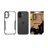 Husa Tactical Quantum Stealth pentru Apple iPhone 17, transparenta/neagra