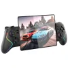 iPega 9122 Gamepad Wireless cu extensie RGB pentru Android/iOS/PS3/PS4/PC, negru