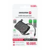 Acumulator extern SWISSTEN 10000 mAh 22.5W (compatibil Magsafe) cu cabluri USB-C și LIGHTNING încorporate 