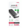 Acumulator extern SWISSTEN 10000 mAh POWER LINE II NEGRU
