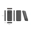 Acumulator extern SWISSTEN 10000 mAh POWER LINE II NEGRU
