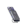 Acumulator extern SWISSTEN MagSafe Qi2 10000 mAh 15W cu cablu USB-C încorporat, negru