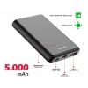 Acumulator extern SWISSTEN POWER LINE 5000 mAh 10W Negru
