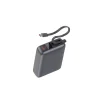 Acumulator extern SWISSTEN SPACE 20000 mAh 45W cu cablu USB-C încorporat, argintiu