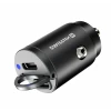 ADAPTOR AUTO SWISSTEN POWER DELIVERY 2x USB-C 45W NANO NEGRU