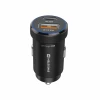 ADAPTOR AUTO SWISSTEN USB-C PD + USB-A, 20W NEGRU