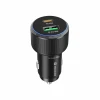 ADAPTOR AUTO SWISSTEN USB-C PD + USB-A, 38W NEGRU