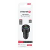 ADAPTOR AUTO SWISSTEN USB-C PD + USB-A, 38W NEGRU