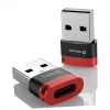 ADAPTOR DE ÎNCĂRCARE SWISSTEN DataGUARD CU BLOCAREA DATELOR USB-A (mascul) / USB-C (femelă) NEGRU
