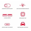 ADAPTOR ÎNCĂRCĂTOR AUTO SWISSTEN, BRICHETĂ 1x CL, 1x USB-C PD, 2x USB-A, PUTERE DE IEȘIRE 108W - 216W