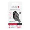 ADAPTOR ÎNCĂRCĂTOR AUTO SWISSTEN, BRICHETĂ 1x CL, 1x USB-C PD, 2x USB-A, PUTERE DE IEȘIRE 108W - 216W