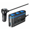 ADAPTOR ÎNCĂRCĂTOR AUTO SWISSTEN, BRICHETĂ 3x CL, 2x USB-C PD, 1x USB-A QA 3.0, PUTERE DE IEȘIRE 108W - 216W