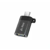 ADAPTOR iPEAX OTG USB-C / USB-A (mamă) NEGRU