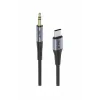 ADAPTOR iPEAX USB-C / MUFĂ 3.5 MM 1.5 M NEGRU