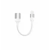 ADAPTOR OTG SWISSTEN TEXTILE LIGHTNING (mascul) / USB-A (femelă) 0.12 M ALB
