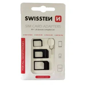 Adaptor SIM SWISSTEN 4 în 1