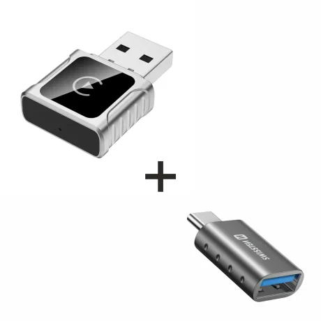 ADAPTOR SWISSTEN CARLINK - APPLE CARPLAY / ANDROID AUTO (+ ADAPTOR USB-A / USB-C)