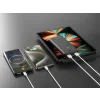 Baterie externă iPEAX 10000 mAh, 10.5W, 2x USB-A, neagră