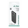Baterie externă iPEAX 10000 mAh, 10.5W, 2x USB-A, neagră