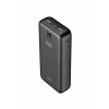 Baterie externă iPEAX 20000 mAh, 10.5W, 2x USB-A, neagră