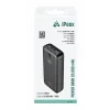 Baterie externă iPEAX 20000 mAh, 10.5W, 2x USB-A, neagră
