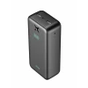 Baterie externă iPEAX 30000 mAh, 10.5W, 2x USB-A, neagră