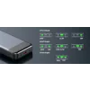 Baterie externă SWISSTEN 30000 mAh pentru laptopuri, 133W, gri 