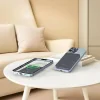 Baterie externă SWISSTEN FUSION 5000 mAh cu încărcător Apple Watch (compatibil cu MagSafe) argintiu