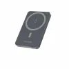 Baterie externă SWISSTEN FUSION 5000 mAh cu încărcător Apple Watch (compatibil cu MagSafe) argintiu