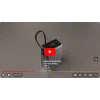 Baterie externă SWISSTEN pentru călătorii 25000 mAh (96.25Wh) 100W cu cablu USB-C încorporat, gri
