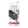 Baterie externă SWISSTEN POWER LINE 40000 mAh pentru laptopuri, 100W, culoare neagră