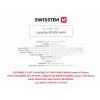 Baterie externă SWISSTEN POWER LINE 40000 mAh pentru laptopuri, 100W, culoare neagră