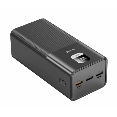 Baterie externă SWISSTEN POWER LINE 50000 mAh pentru laptopuri, 100W, culoare neagră