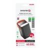 Baterie externă SWISSTEN POWER LINE 60000 mAh pentru laptopuri, 65W, culoare neagră