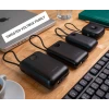 Baterie externă SWISSTEN VOLTBOX MagGO 10000 mAh cu cabluri încorporate + MAGSAFE + APPLE WATCH 