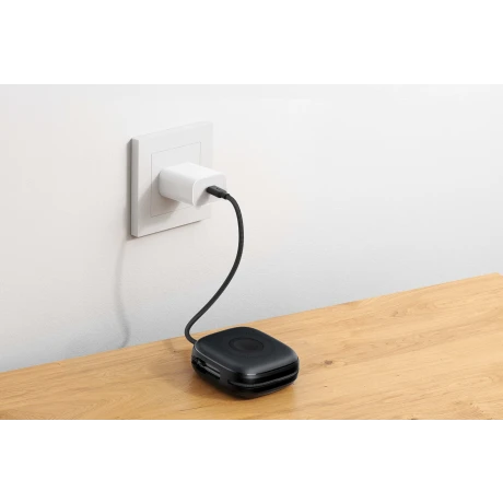 Baterie externă SWISSTEN VOLTBOX MagGO 10000 mAh cu cabluri încorporate + MAGSAFE + APPLE WATCH 