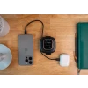 Baterie externă SWISSTEN VOLTBOX MagGO 10000 mAh cu cabluri încorporate + MAGSAFE + APPLE WATCH 