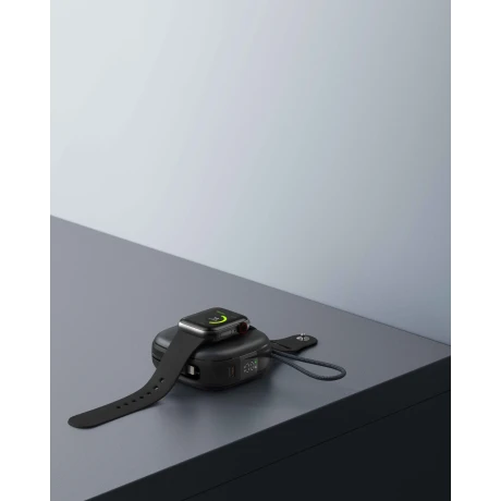 Baterie externă SWISSTEN VOLTBOX MagGO 10000 mAh cu cabluri încorporate + MAGSAFE + APPLE WATCH 