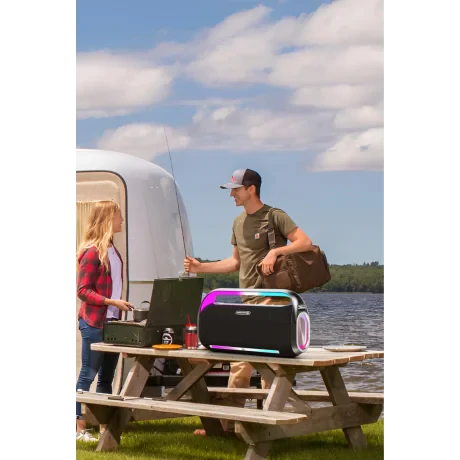 Boxă Bluetooth Swissten Harmony 200W Neagră