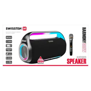 Boxă Bluetooth Swissten Harmony 300W Neagră