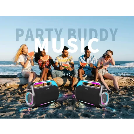 Boxă Bluetooth Swissten Harmony 300W Neagră