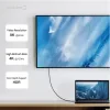 CABLU DATE VIDEO SWISSTEN USB 4.0, USB-C 240W, 8K60Hz, 40 Gb/s, TB3 și TB4, 0.5 M NEGRU
